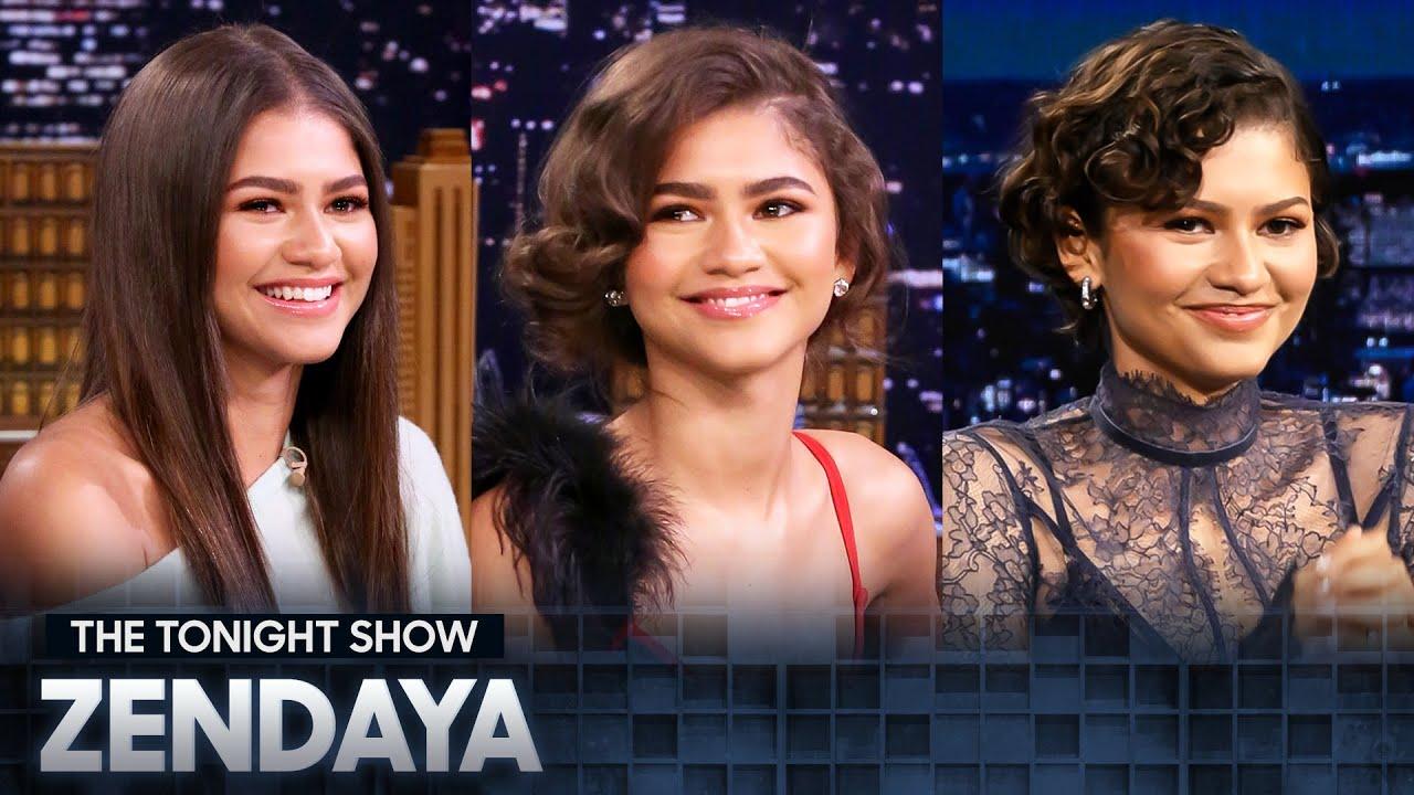 The Tonight Show (Fallon) — Zendaya Got Cast in Spider-Man Without Reading the Script; Talks Joining MCU & Red Carpet Style