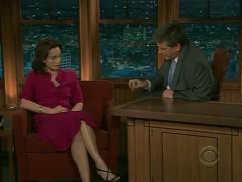 Kristin Scott Thomas — Late Late Show with Craig Ferguson 1/13/2009 Kristin Scott Thomas, Josh Jackson