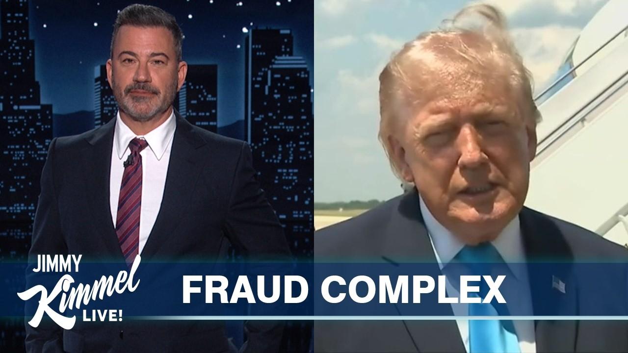 Jimmy Kimmel Live — Trump Wages War on Republicans, Makes His Bank Account Great Again & Farewell to Colbert
