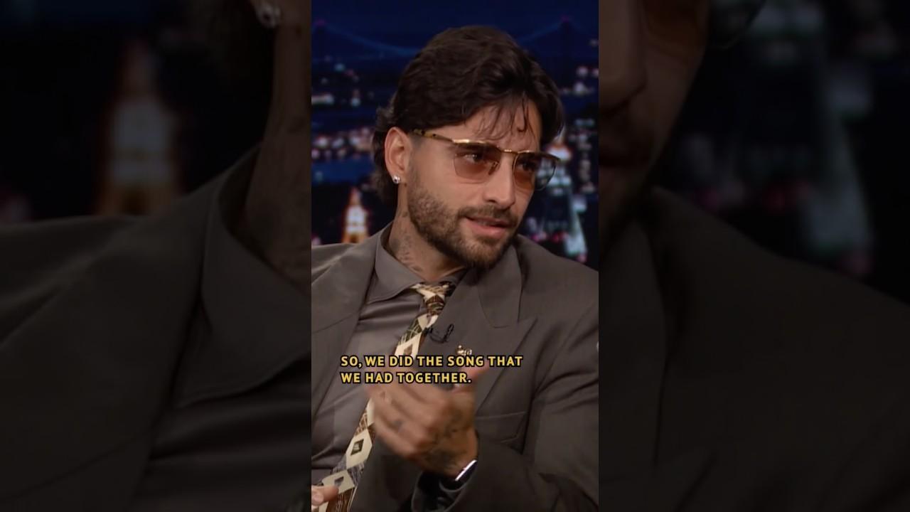The Tonight Show (Fallon) — #Maluma invited #Shakira to his ranch to ride horses after they performed together! #FallonTonight