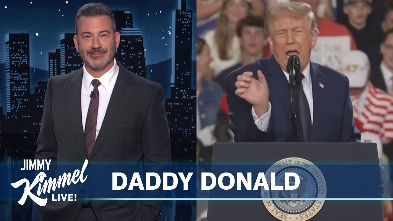 Jimmy Kimmel Live — Trump Skips Don Jr’s Wedding, Attacks DUMOCRATS on Memorial Day & Claims His Physical Went PERFECTLY