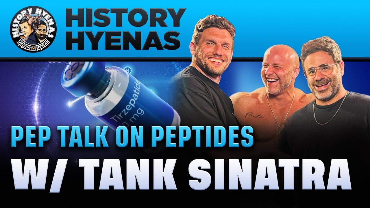 Featured comic — Pep talk on Peptides W/ Tank Sinatra | History Hyenas