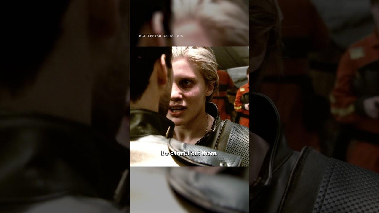 Starbuck reporting — Starbuck reporting for duty 🫡 #BattlestarGalactica