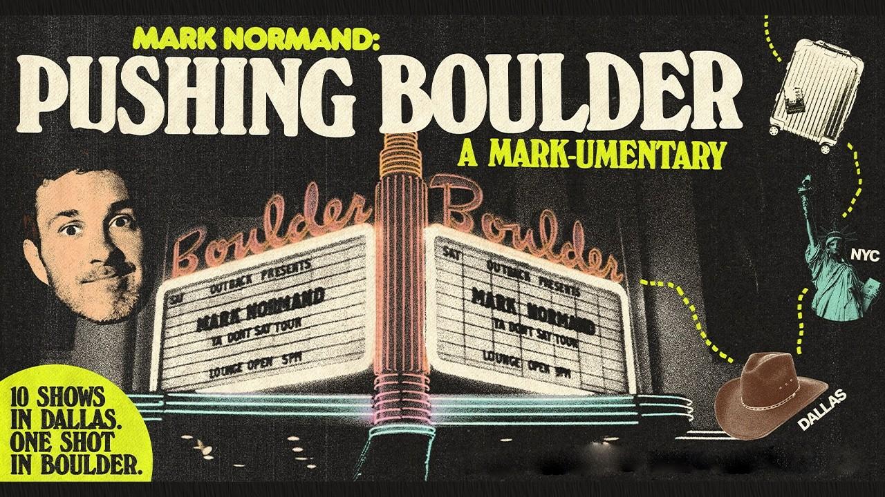 Featured comic — Pushing Boulder: A Mark-umentary