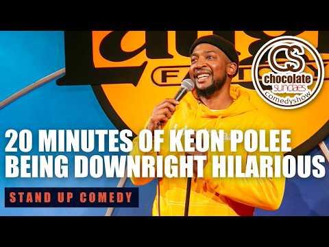 Keon Polee — 20 Minutes of Keon Polee Being Downright Hilarious 😂 - Chocolate Sundaes Stand Up Comedy